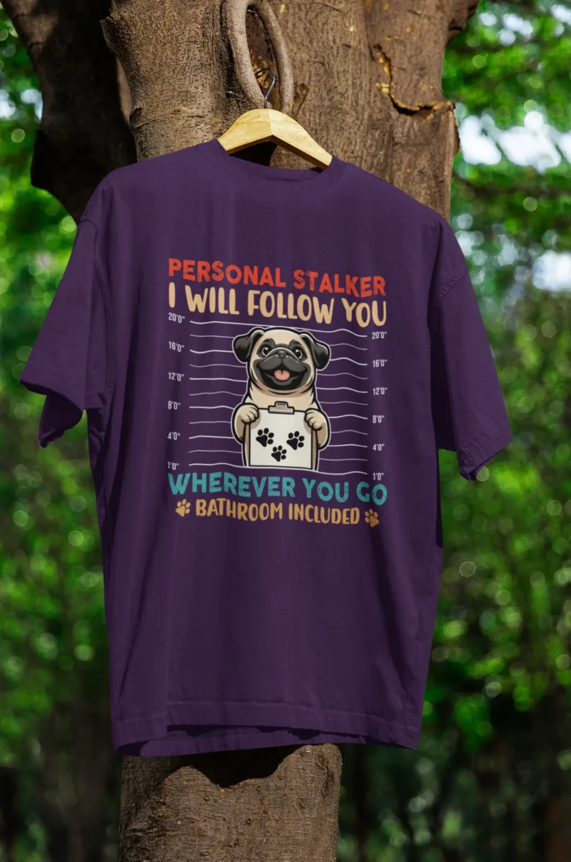 Stalker Oversized Tshirt for Men : Designer Dood - Image 3