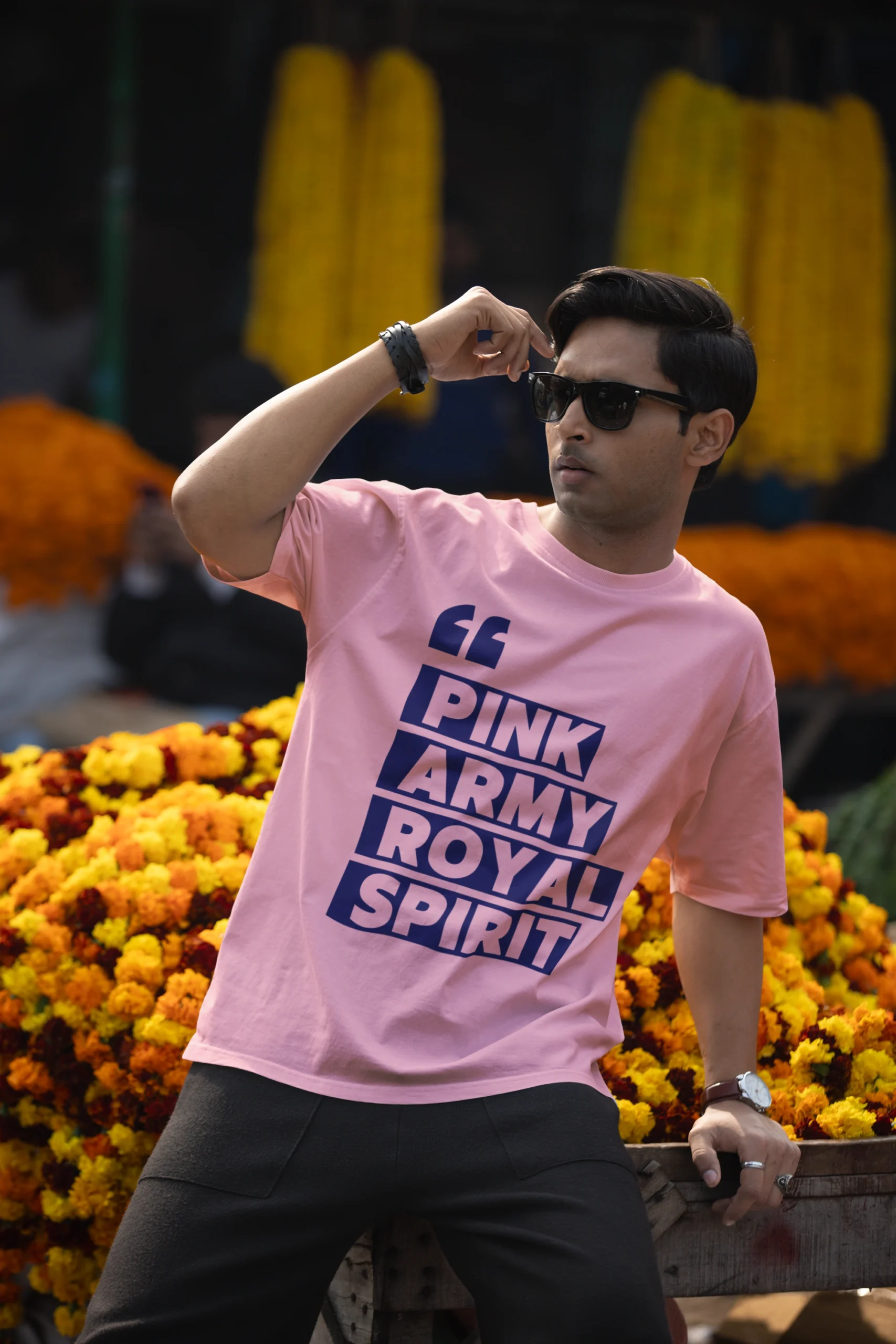 Pink Army Royal T-shirt