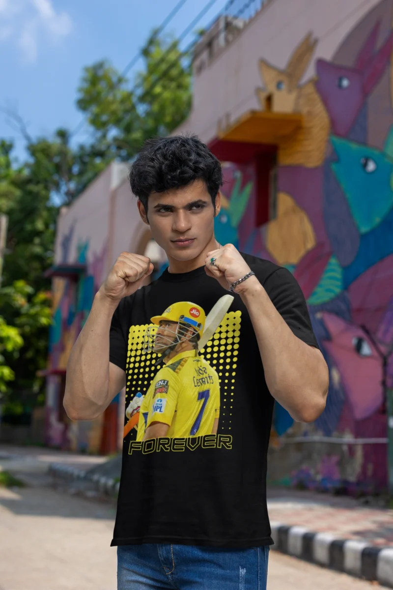 Forever MS Dhoni Fan T-Shirt