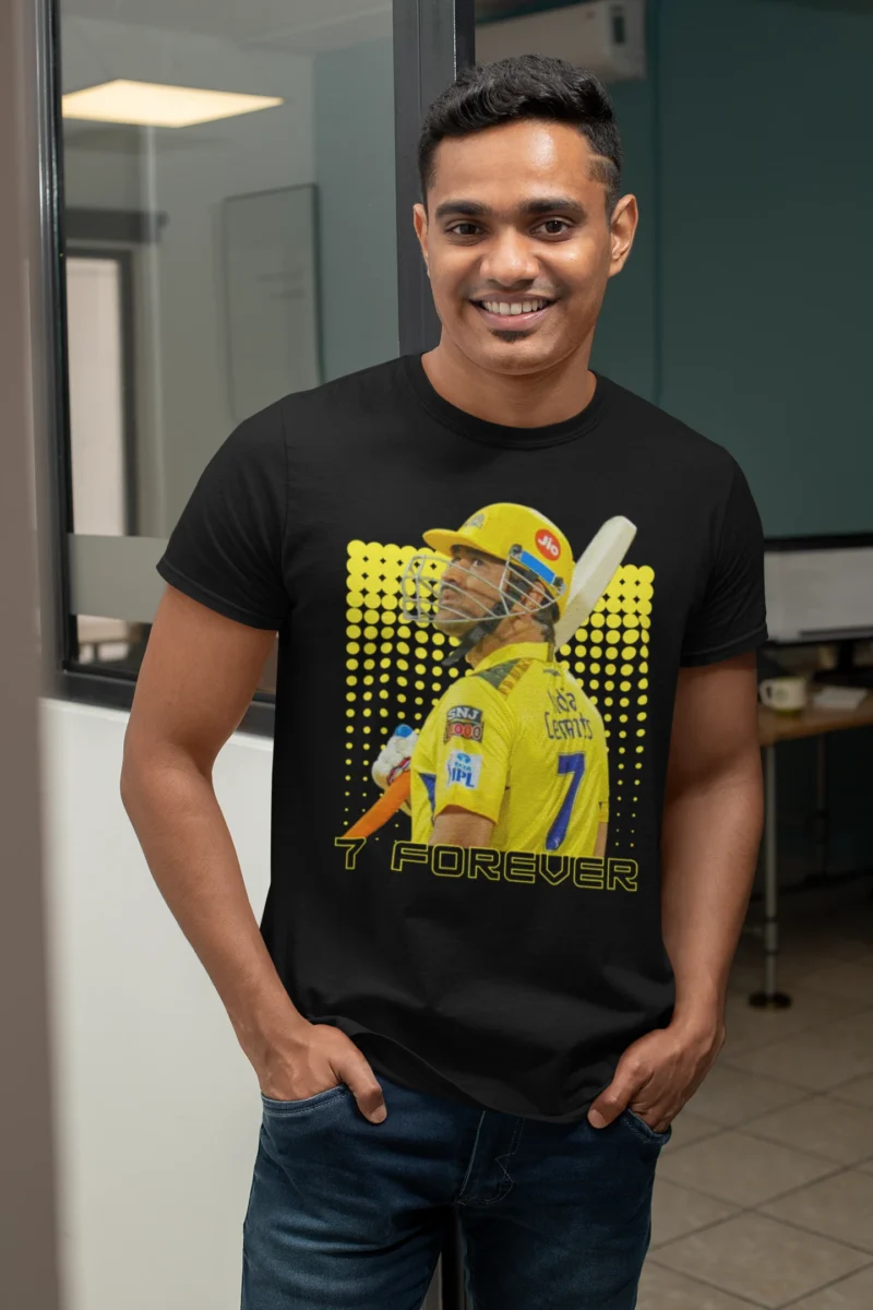 Forever MS Dhoni Fan T-Shirt